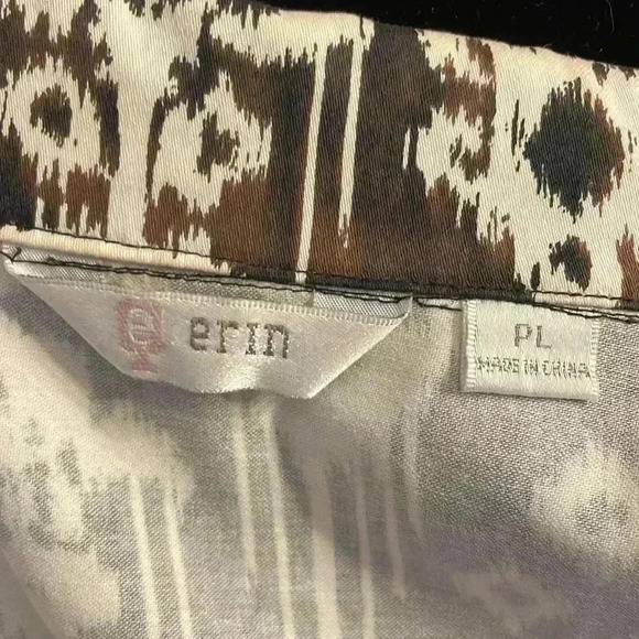 Erin (London) Tribal Print Zip Up Women’s PL Jacket - Picture 8 of 11